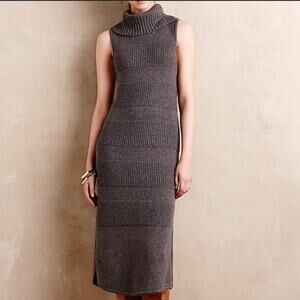 Anthropologie Moth Sleeveless Sweater Dress Size Small NWT